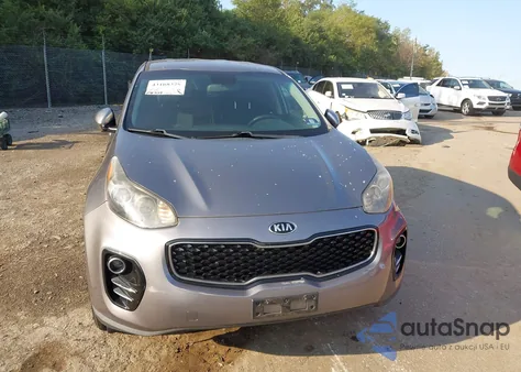 2017 Kia Sportage Lx из США, поврежденный, VIN KNDPMCAC4H7299380